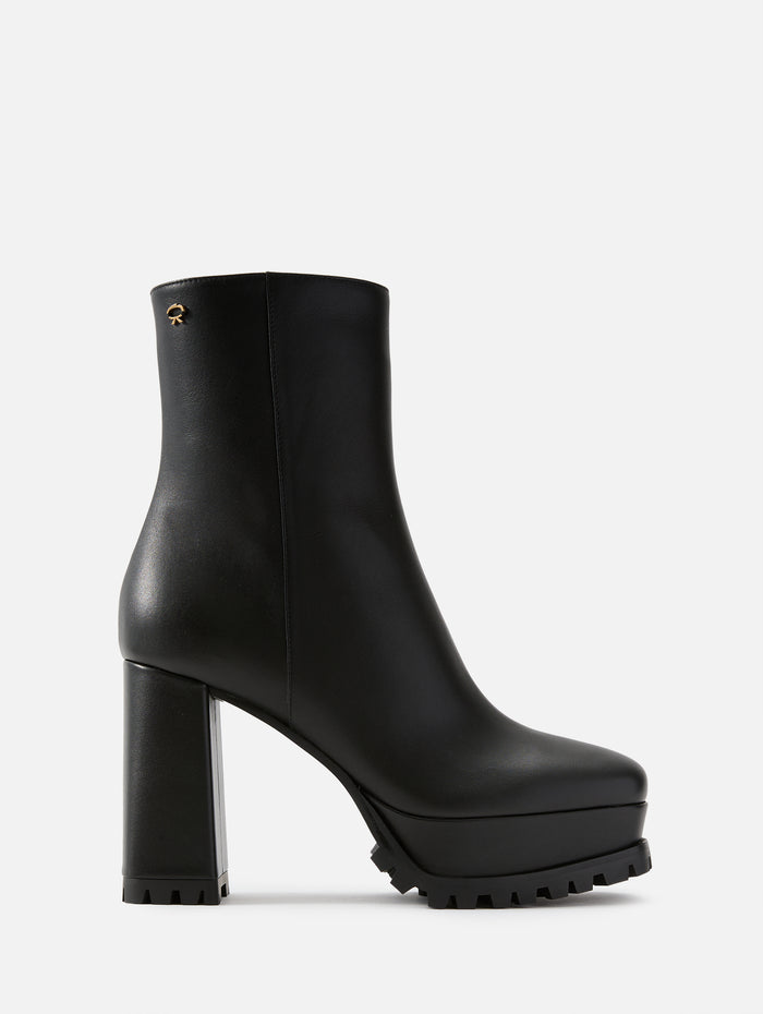 Harlem Vitello Glove Boot,GIANVITO ROSSI,BLACK,Image 1