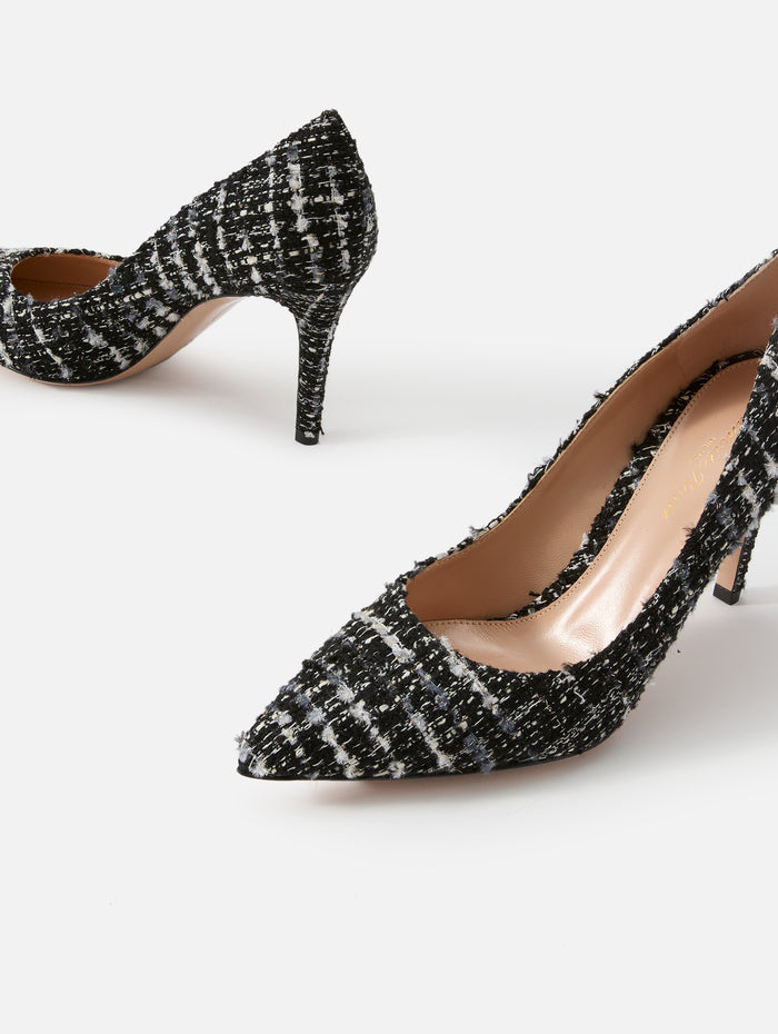 Boucle Pump 85mm,GIANVITO ROSSI,BLACK,Image 1
