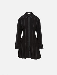 Roanne Dress,ULLA JOHNSON,NOIR,Image 5