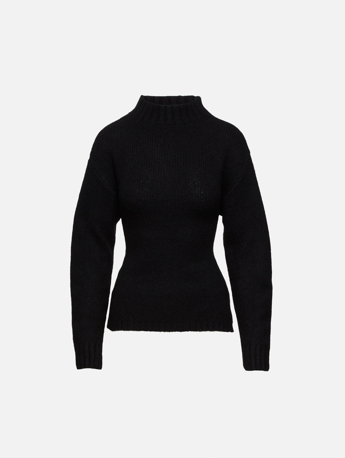 Tie Back Jumper,ST AGNI,BLACK,Image 1