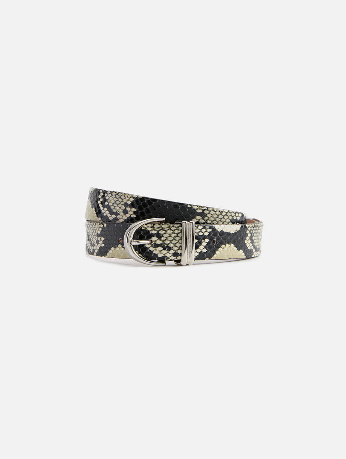 Bambi Skinny Belt,KHAITE,NATURAL,Image 1