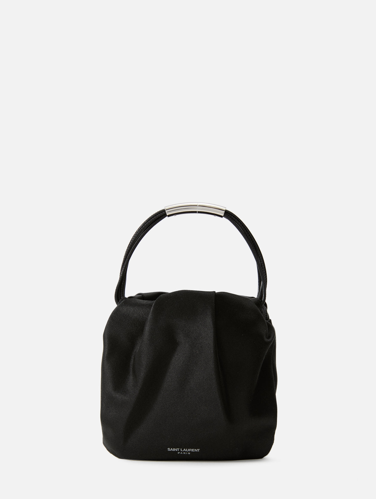 Mini Pochon Bag,SAINT LAURENT,NOIR,Image 1