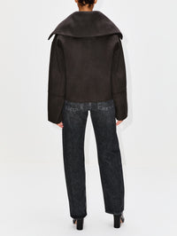 Maxe Pullover Top,NANUSHKA,ANTHRACITE,Image 3