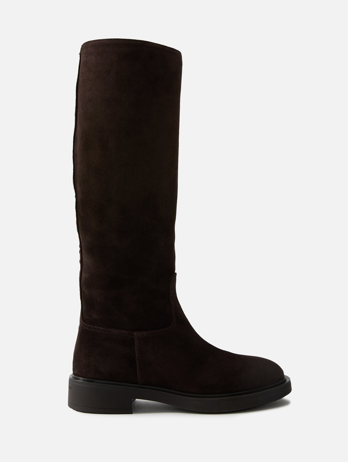 Riding Boot Suede,GIANVITO ROSSI,MOKA,Image 1