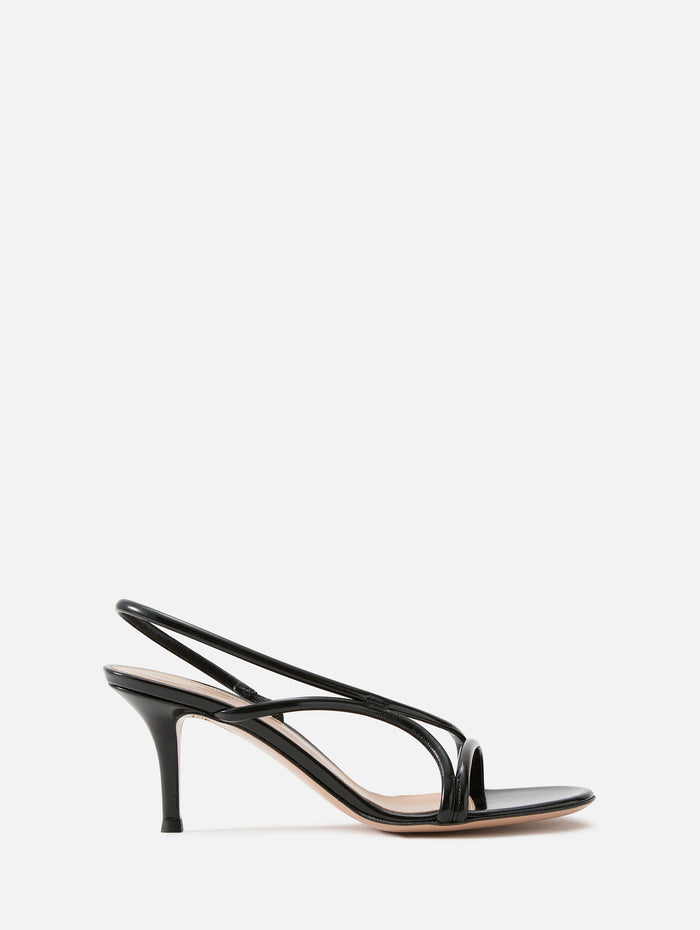 Nuit Sandal 70mm,GIANVITO ROSSI,BLACK,Image 1