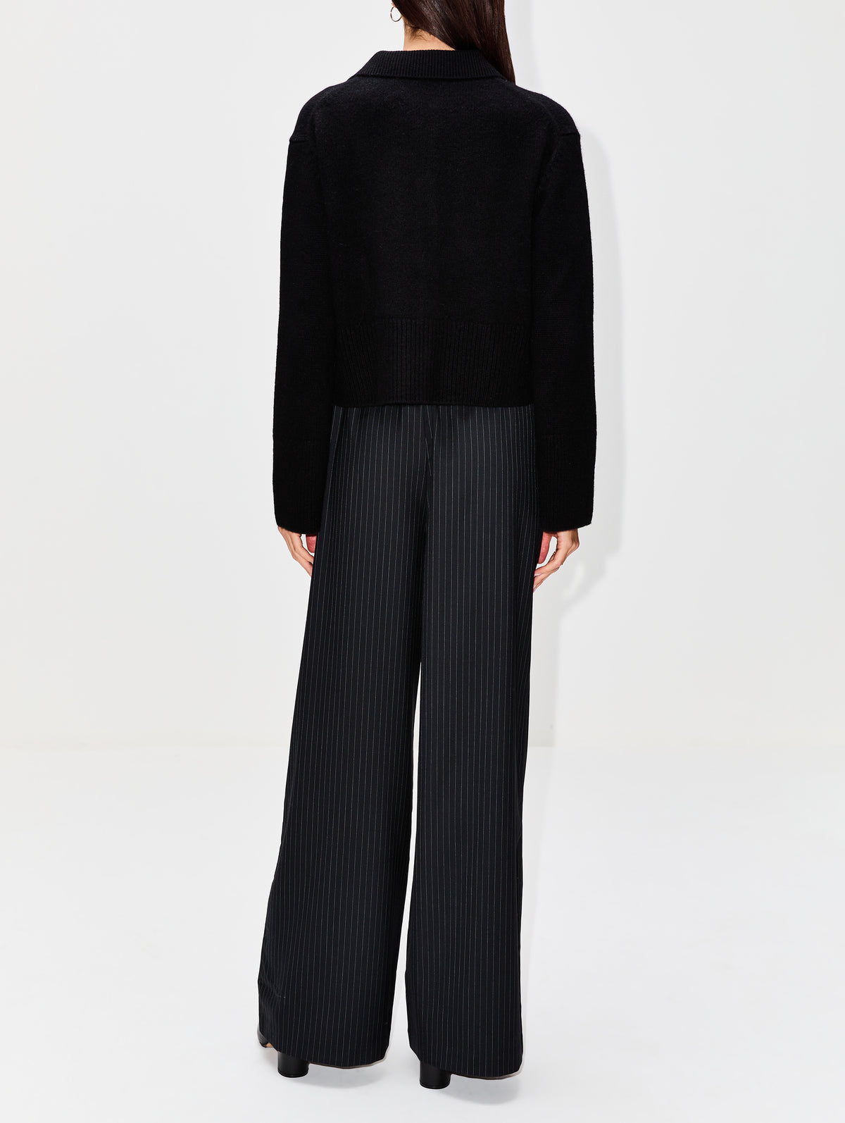 Anniversary Cardigan,ELYSEWALKER LABEL,BLACK,Image 6