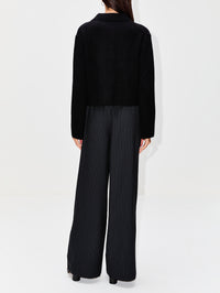Anniversary Cardigan,ELYSEWALKER LABEL,BLACK,Image 6