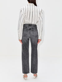 Damita Shirt,TOVE,WHITE STRIPE,Image 3