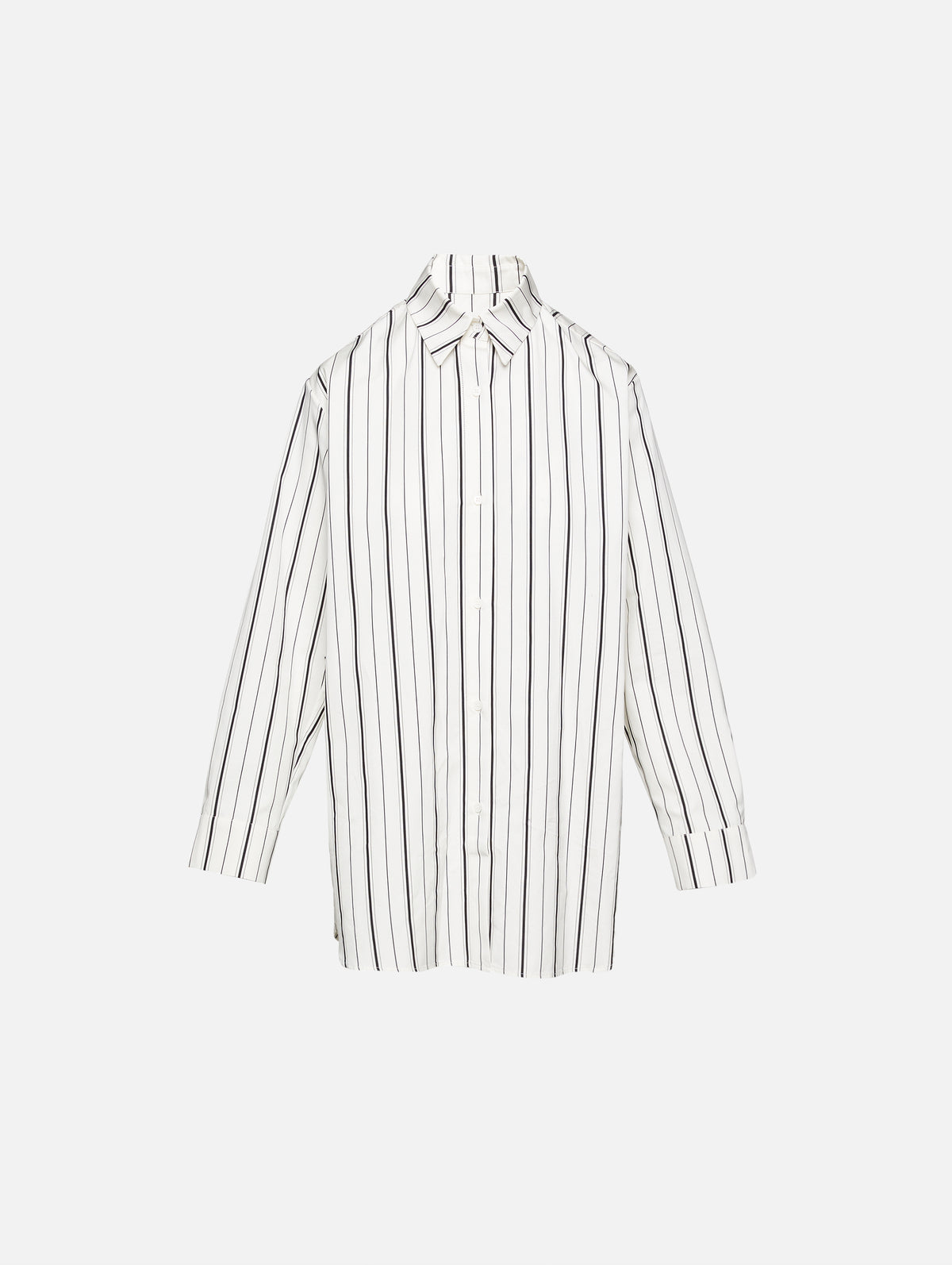 Damita Shirt,TOVE,WHITE STRIPE,Image 1