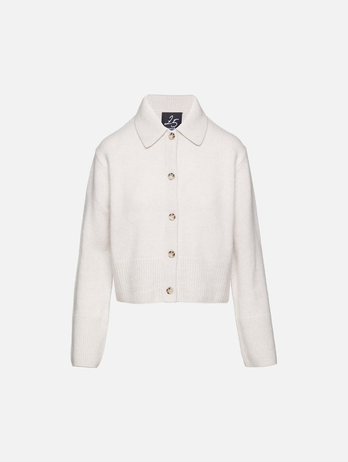 Anniversary Cardigan,ELYSEWALKER LABEL,ECRU,Image 1