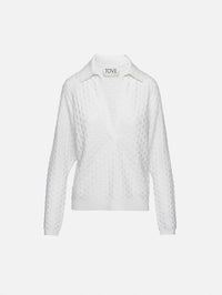 Juniper Knitted Top,TOVE,WHITE,Image 1