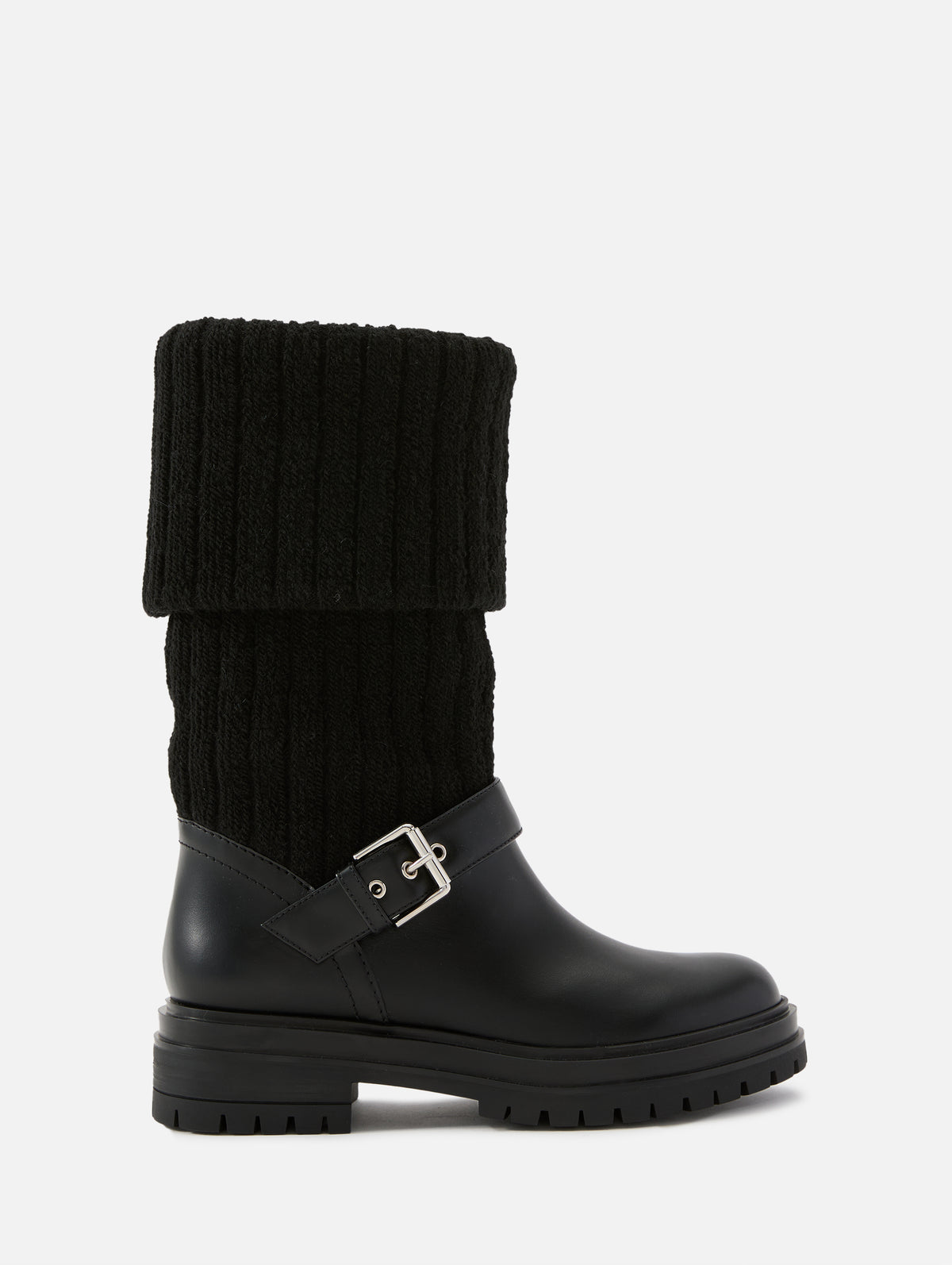 Chalet Boot,GIANVITO ROSSI,BLACK,Image 1