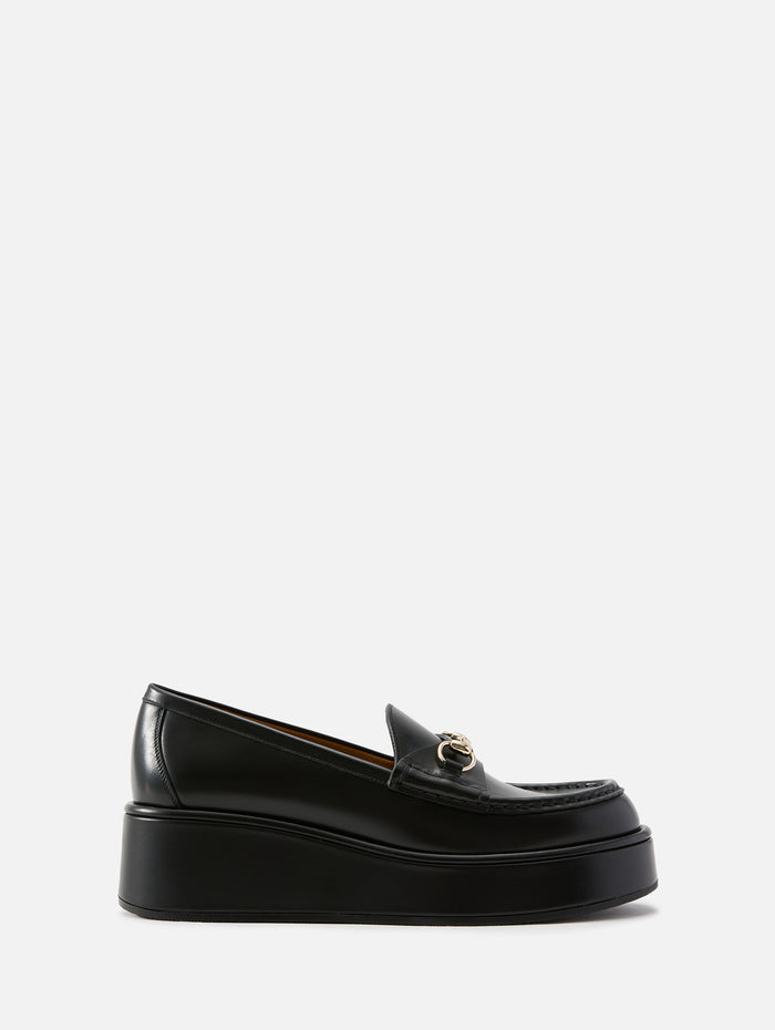Ilde Mocassin Kama Loafer,GUCCI,BLACK,Image 1