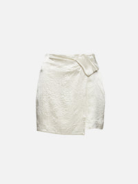 Kole Mini Skirt,NANUSHKA,ECRU,Image 1
