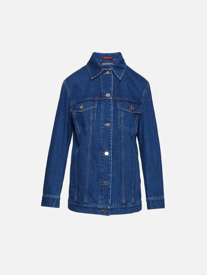 Denim Jacket,GUCCI,BLUE,Image 1