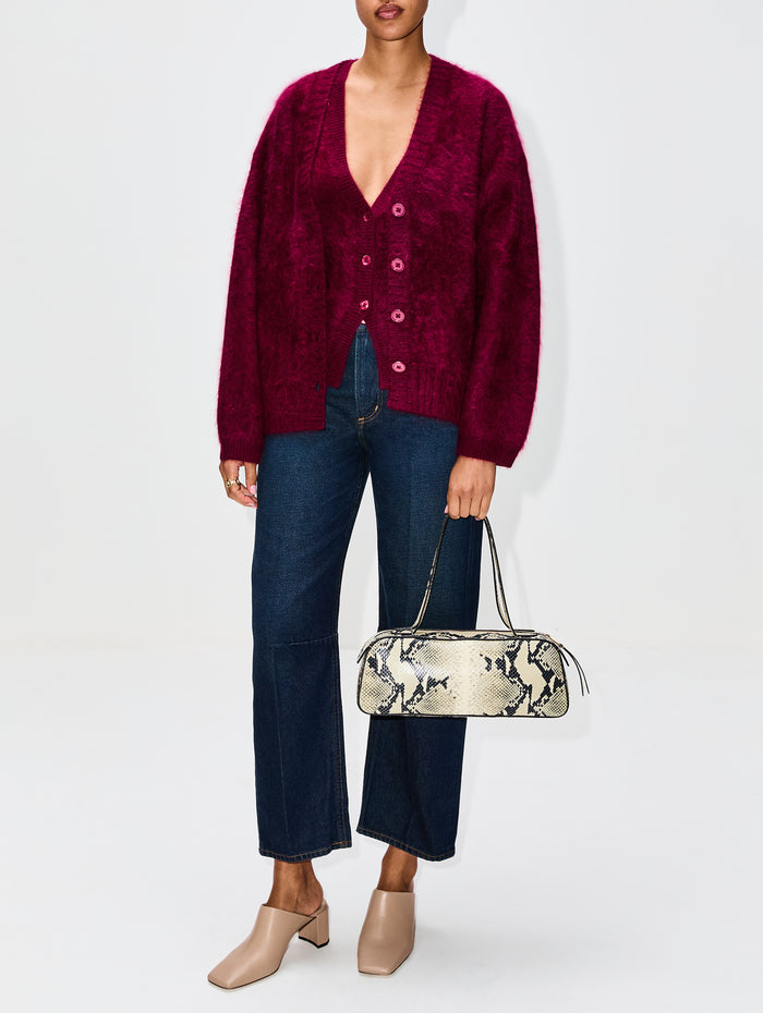 Simona Shoulder Bag,KHAITE,NATURAL,Image 1