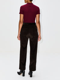 Shrunken Polo,GUEST IN RESIDENCE,PLUM,Image 6