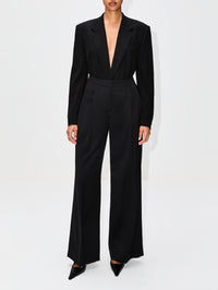 Tailored Bodysuit,PETAR PETROV,BLACK,Image 2