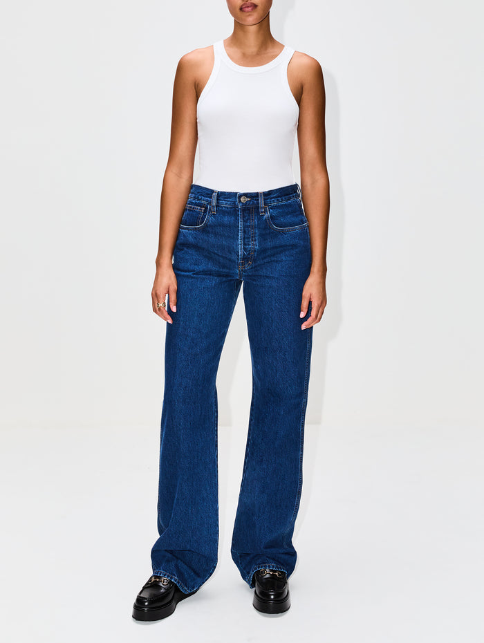 Oversized Jean,GUCCI,BLUE,Image 1