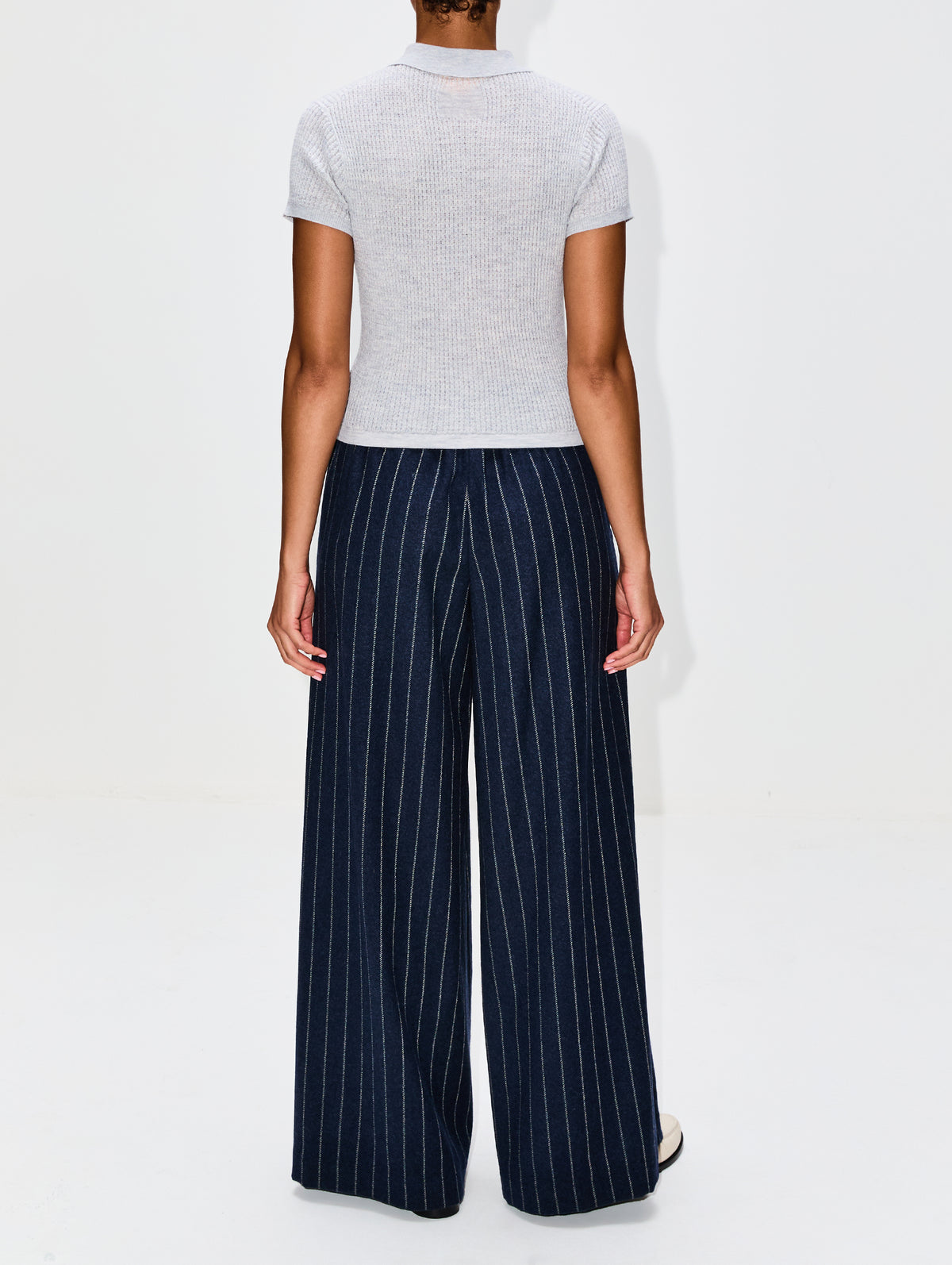 Shrunken Polo,GUEST IN RESIDENCE,PLUM,Image 3