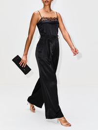 Haya Lace Trim Cami,SABLYN,BLACK,Image 7