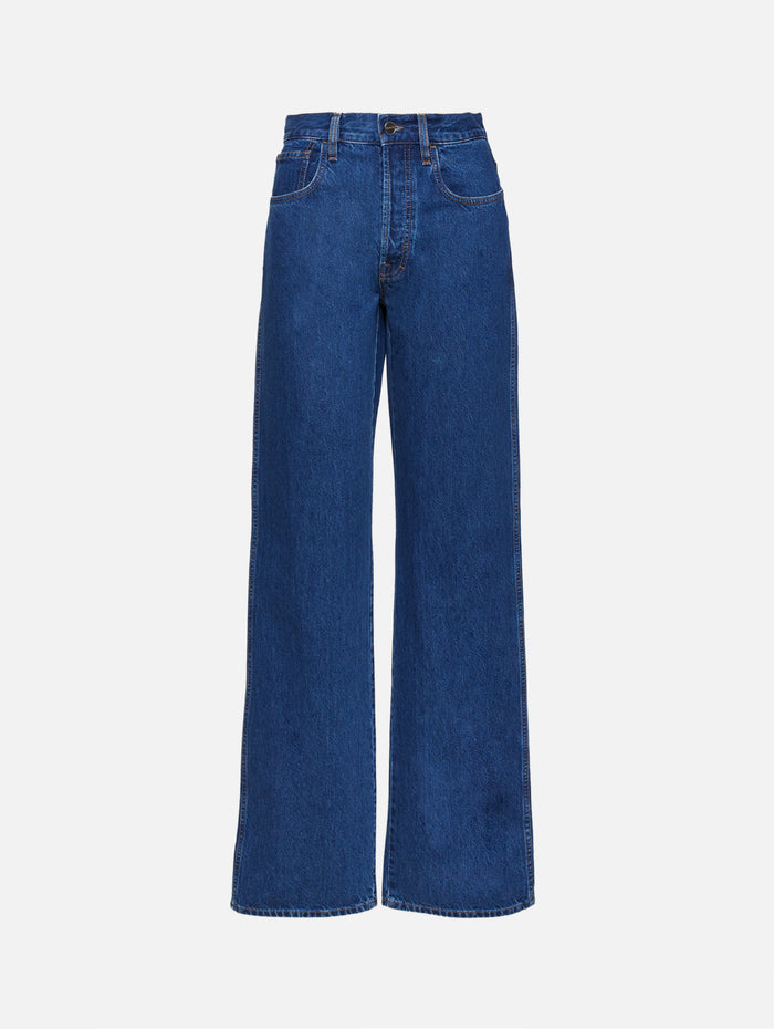 Oversized Jean,GUCCI,BLUE,Image 1
