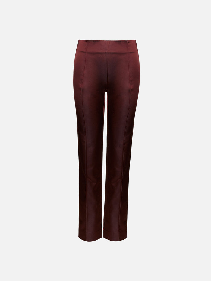 Lisa Pant,AMIR TAGHI,BURGUNDY,Image 1