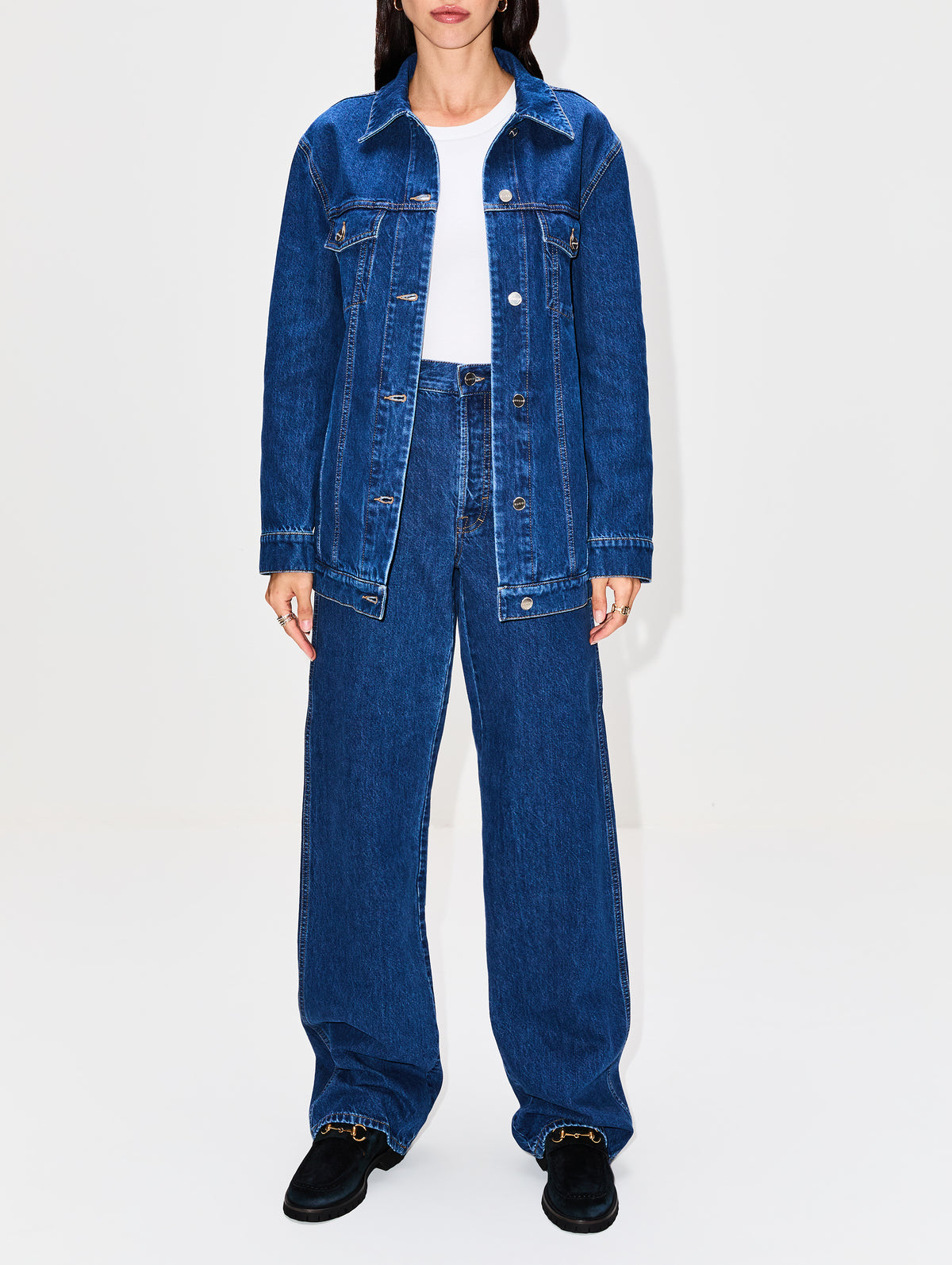 Denim Jacket,GUCCI,BLUE,Image 2