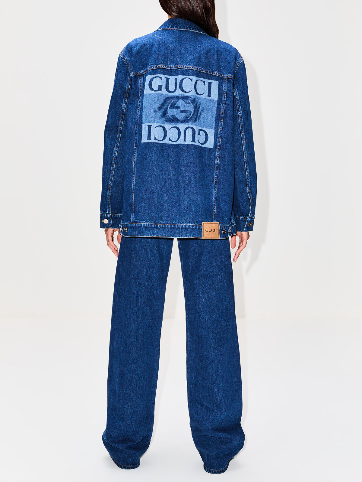 Denim Jacket,GUCCI,BLUE,Image 3
