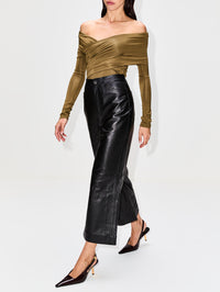 Otto Bodysuit,PARIS GEORGIA,OLIVE,Image 3