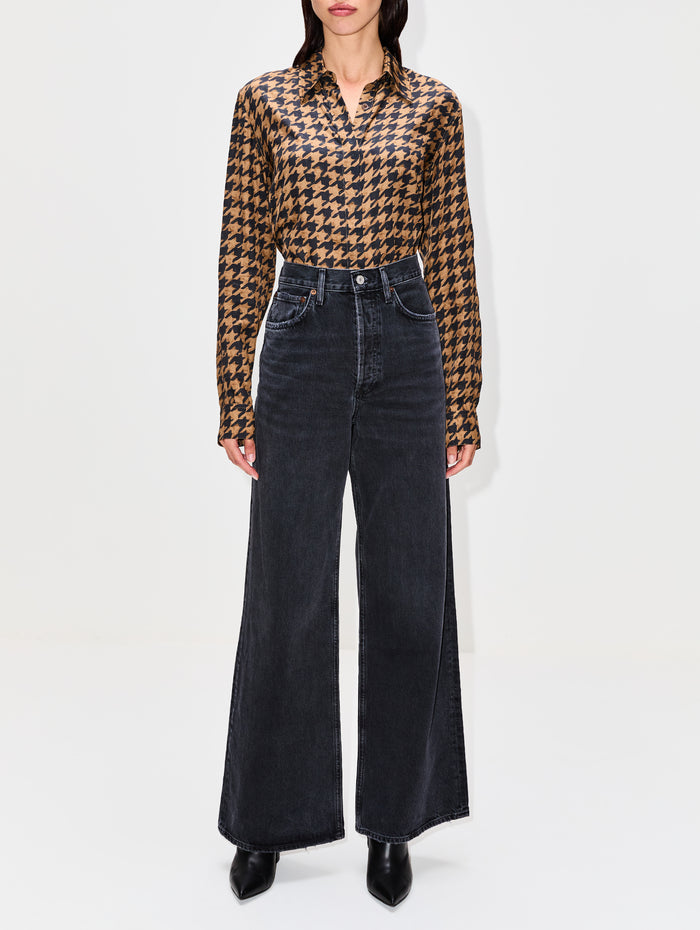 Chowy Blouse,DRIES VAN NOTEN,CAMEL,Image 1
