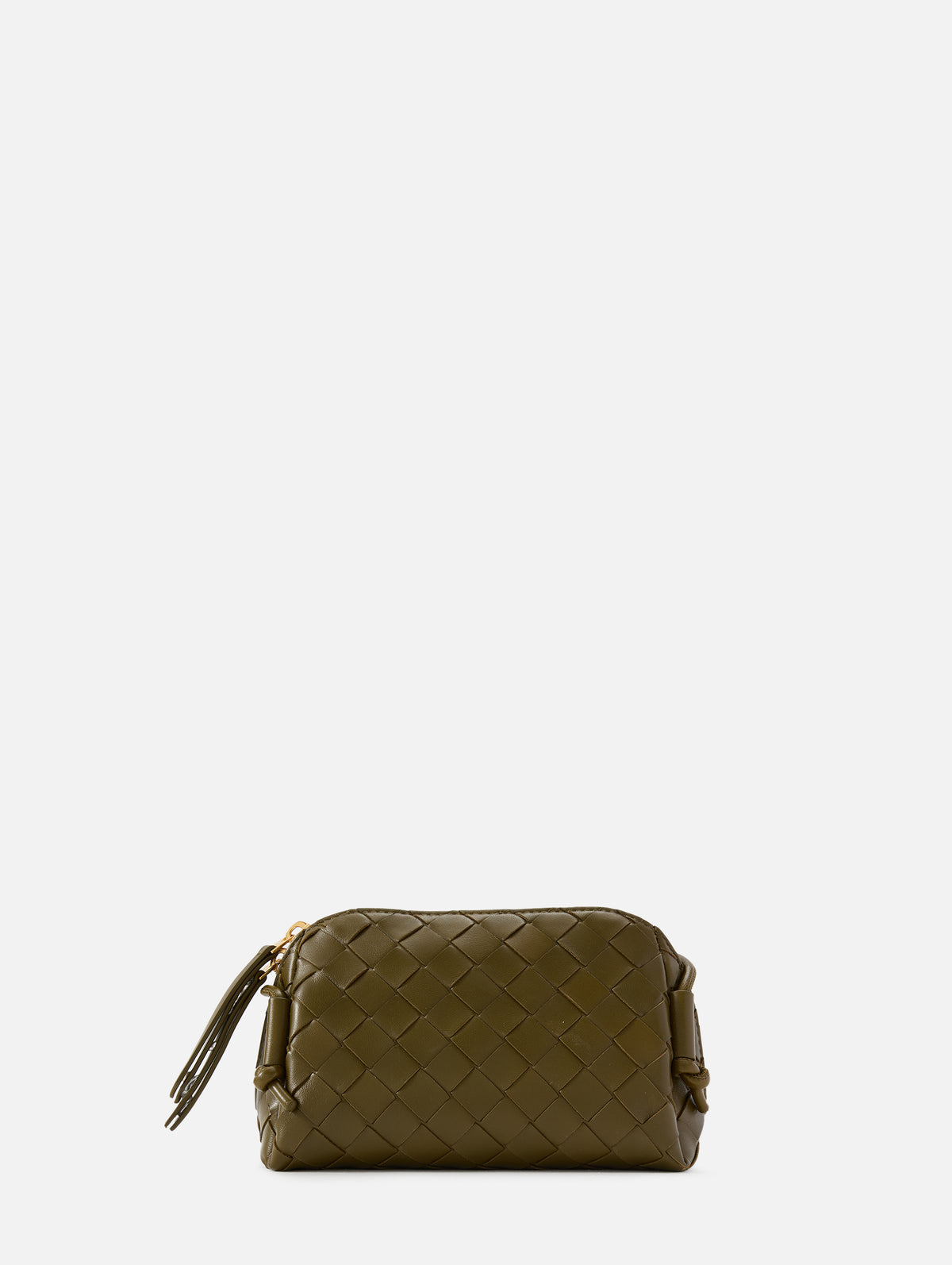 Concert Pouch,BOTTEGA VENETA,OLIVE OIL,Image 1