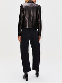 Sloane Shrunken Blazer,KALLMEYER,BLACK,Image 3
