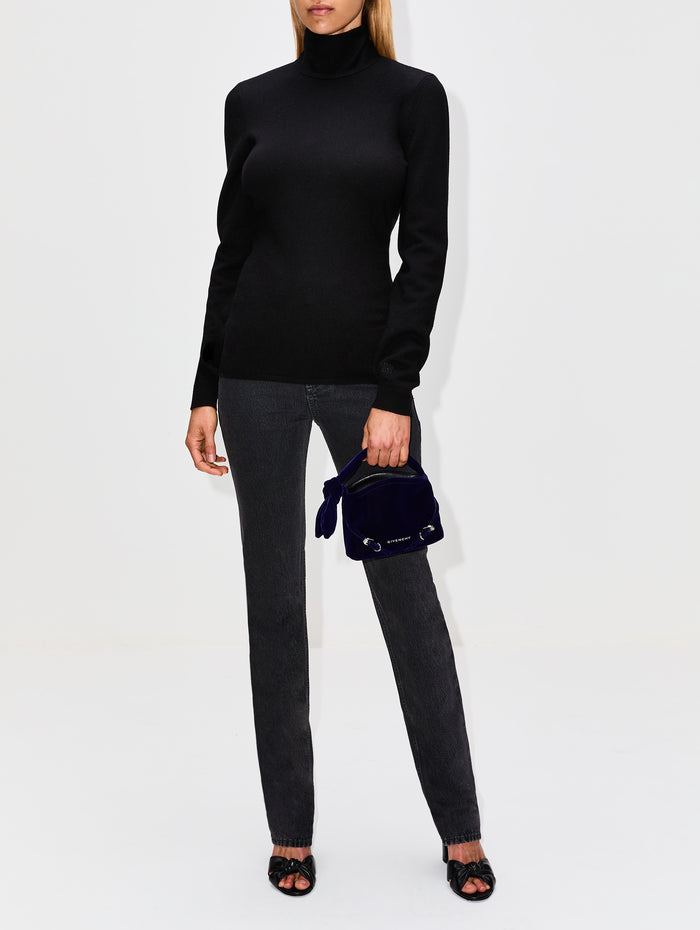 Cashmere Knit Top,GIVENCHY,BLACK,Image 1
