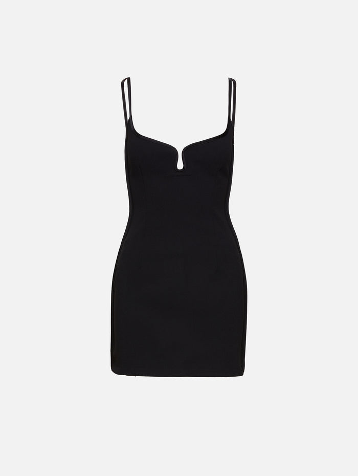 Marlo Mini Dress,PARIS GEORGIA,BLACK,Image 1