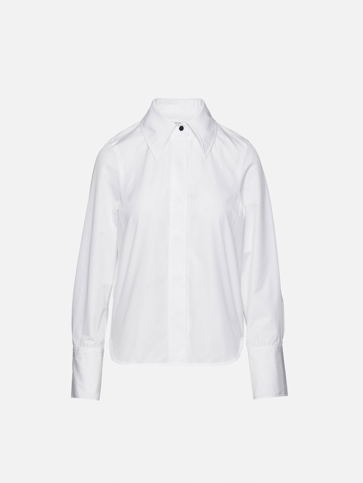 Button Down Shirt,CO,WHITE,Image 1