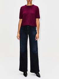 Duke Boxy Sweater,ELYSEWALKER LABEL,CACAO BROWN,Image 8