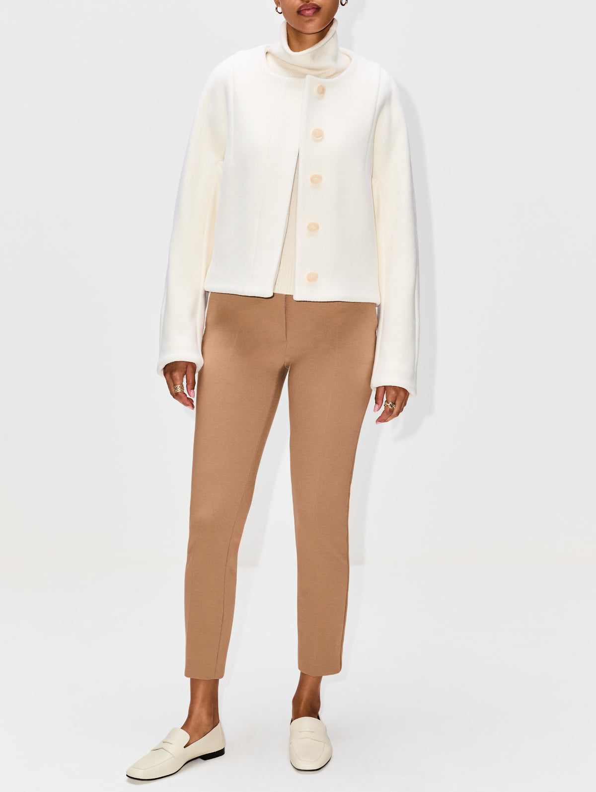 Mona Jacket,PROENZA SCHOULER,ECRU,Image 2