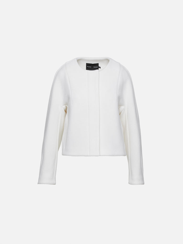 Mona Jacket,PROENZA SCHOULER,ECRU,Image 1