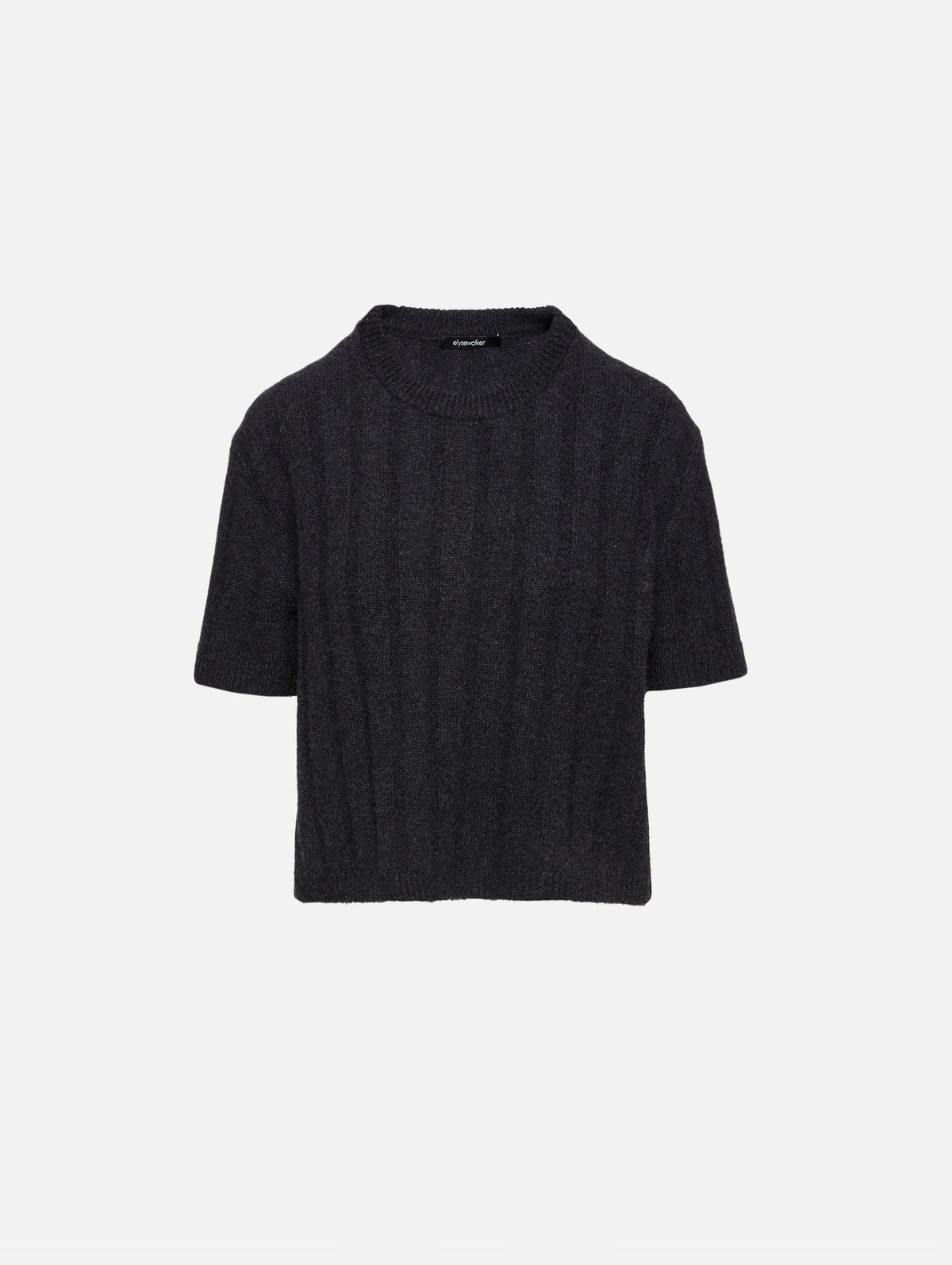 Duke Boxy Sweater,ELYSEWALKER LABEL,CACAO BROWN,Image 1