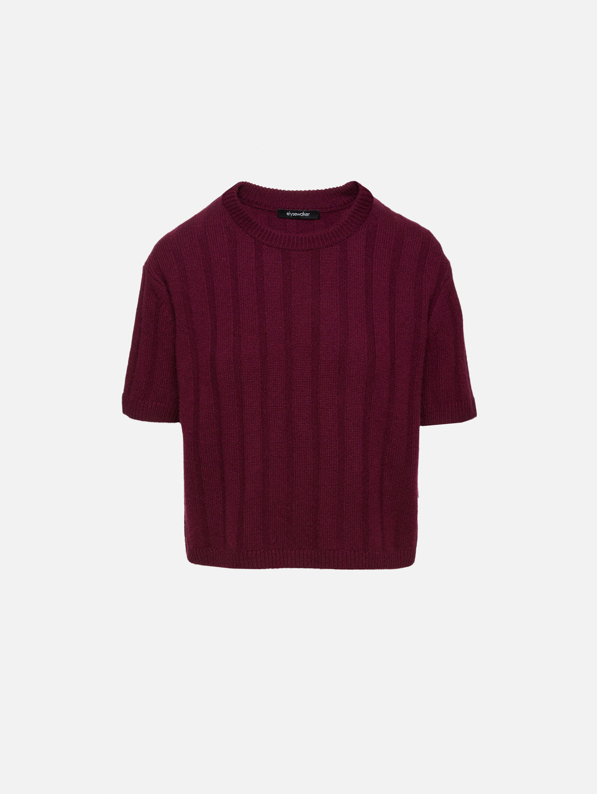 Duke Boxy Sweater,ELYSEWALKER LABEL,CACAO BROWN,Image 7