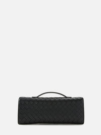 Andiamo Long Clutch,BOTTEGA VENETA,BLACK,Image 3