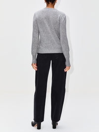 Beau Sweater,PARTOW,BLACK,Image 6