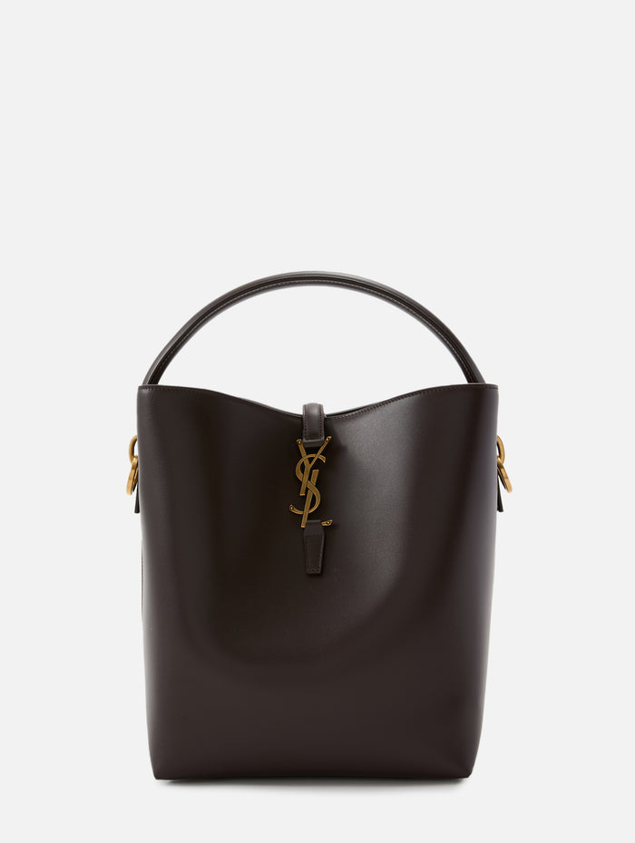 Le 37 Bucket Bag,SAINT LAURENT,DARK SWEET CHOCOLATE,Image 1