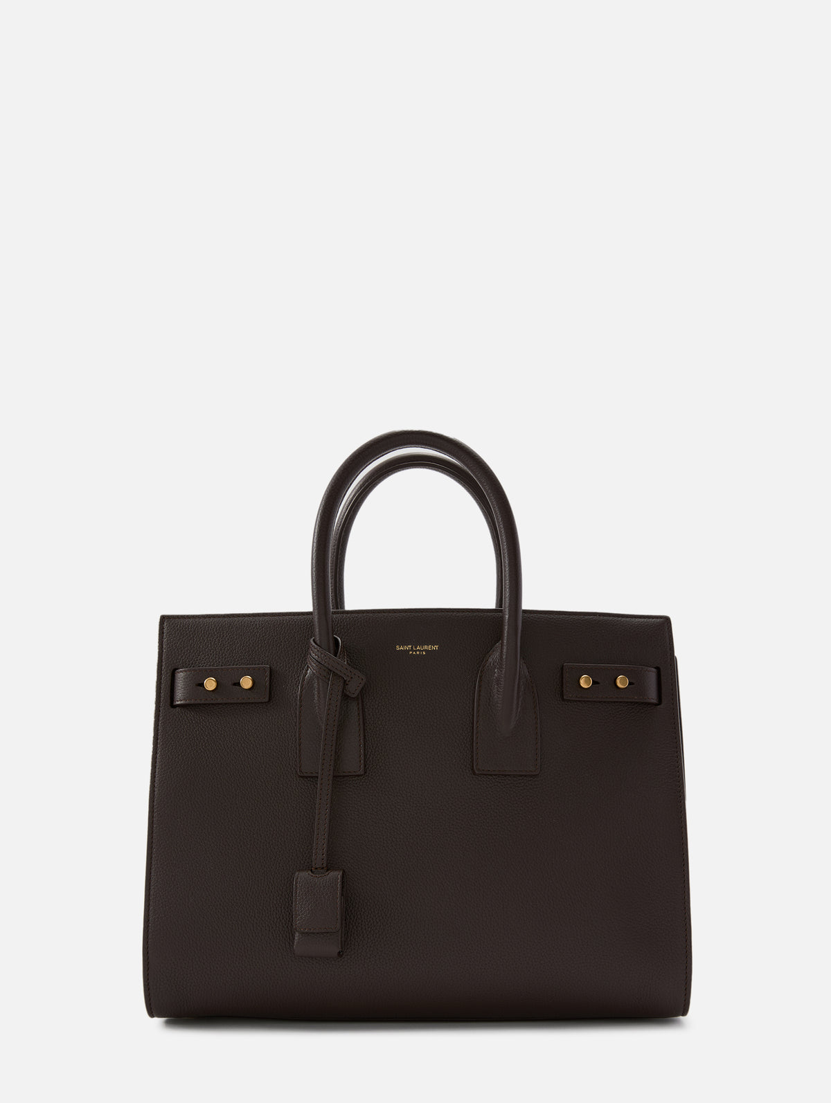 Small Sac De Jour Bag,SAINT LAURENT,DARK SWEET CHOCOLATE,Image 1