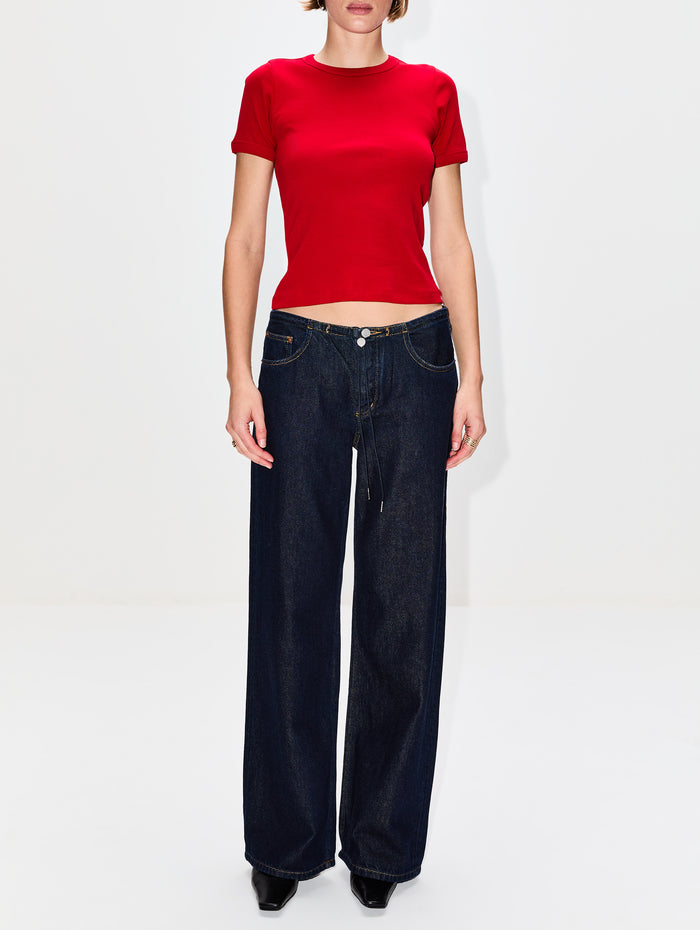 Car Tee,FLORE FLORE,RED,Image 1