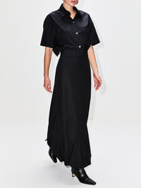 Phaedra Is Her Name Skirt,TWP,BLACK,Image 3