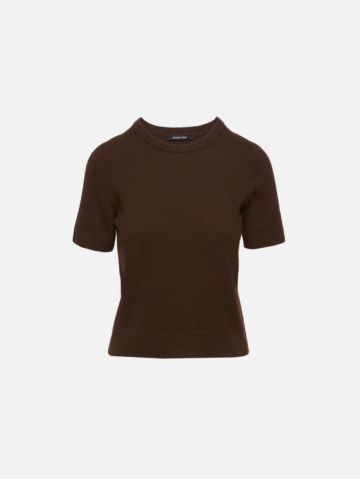 Dixie Short Sleeve Sweater,ELYSEWALKER LABEL,CHALK,Image 19