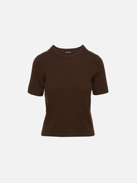 Dixie Short Sleeve Sweater,ELYSEWALKER LABEL,CHALK,Image 19