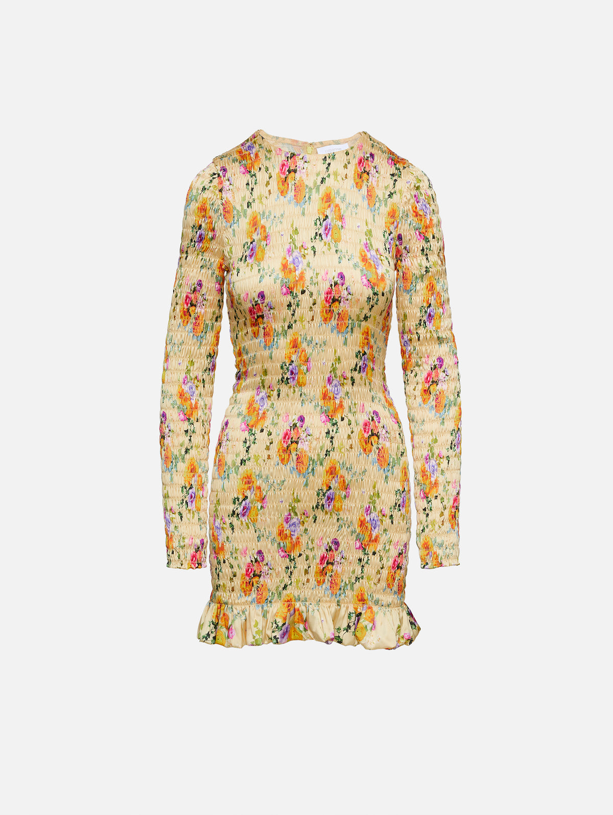 Robe Dress,RABANNE,FLOWER YELLOW,Image 1